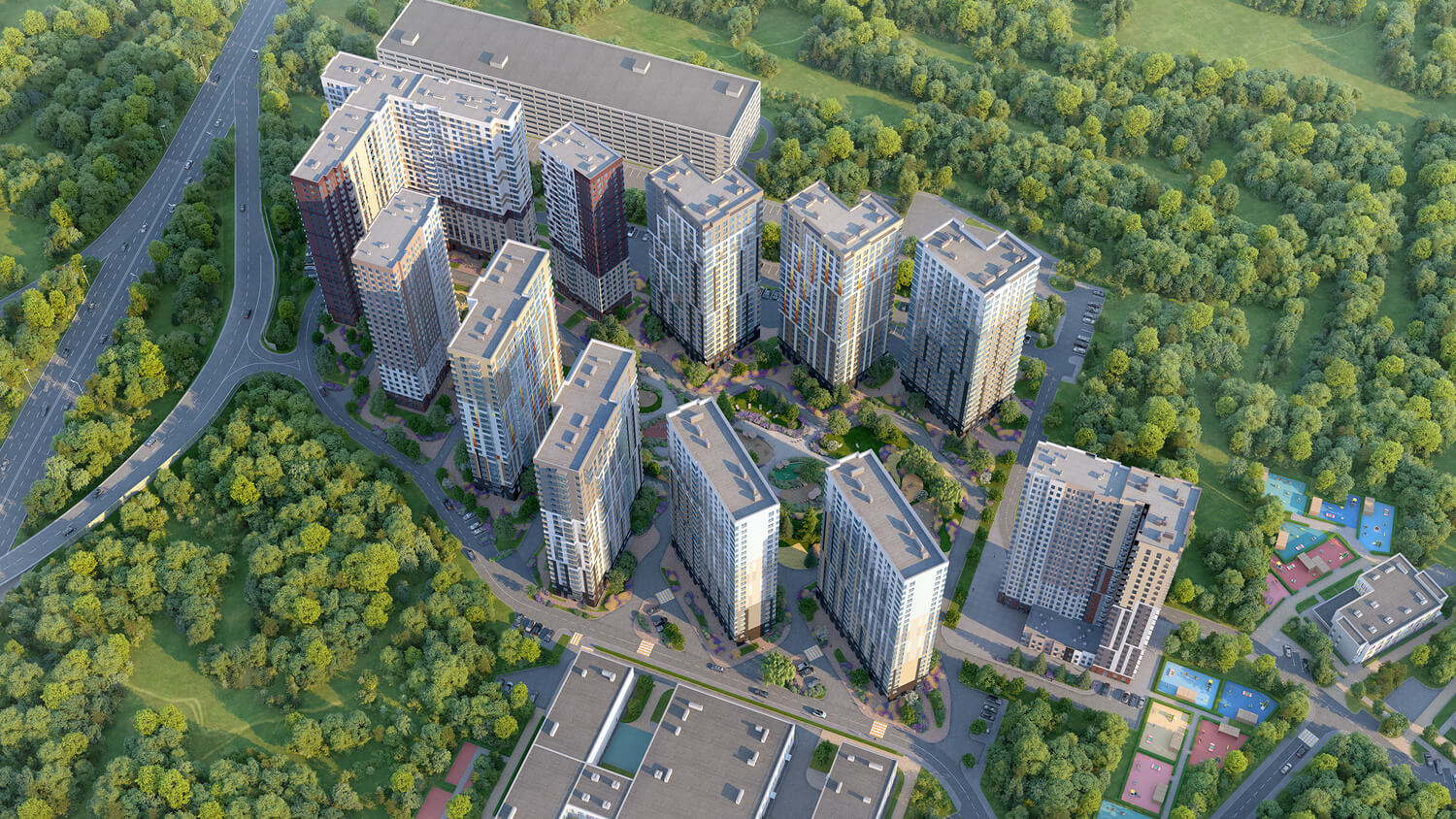 ЖК Одинград квартал «Семейный» - купить квартиру в жилом комплексе от ...
